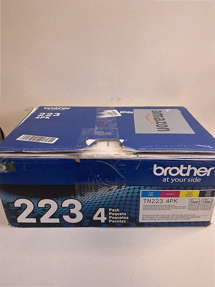 Brother Genuine Standard-Yield Toner Cartridge Four Pack TN223 4PK **READ**