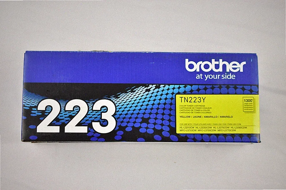 Brother Genuine TN223Y Standard Yellow Toner Cartridge NO RETAIL BOX