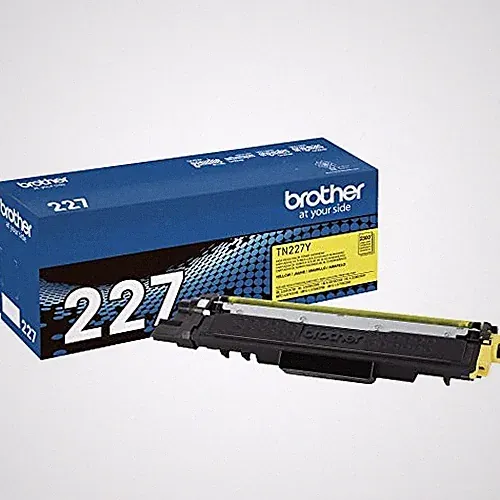 Brother Genuine TN227Y, High Yield Toner Cartridge, Replacement Yellow Toner