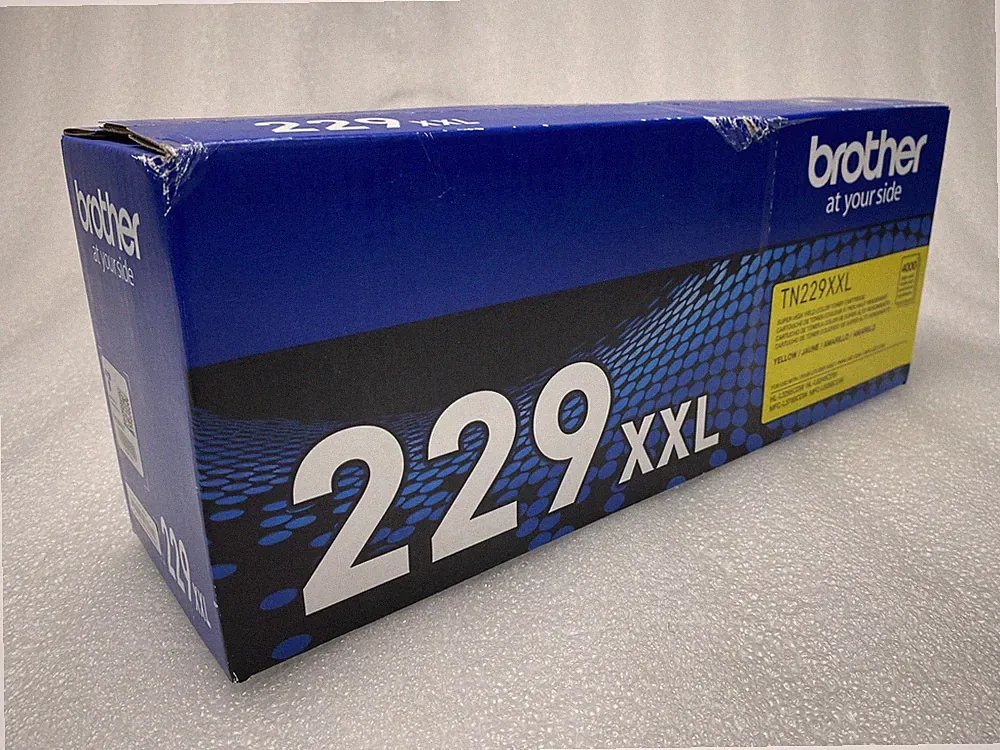 Brother Genuine TN229Y TN-229 Yellow Standard Yield Toner Cartridge New Sealed