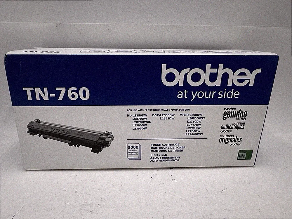 Brother Original TN730 Black Toner Factory Seal Ink Printer