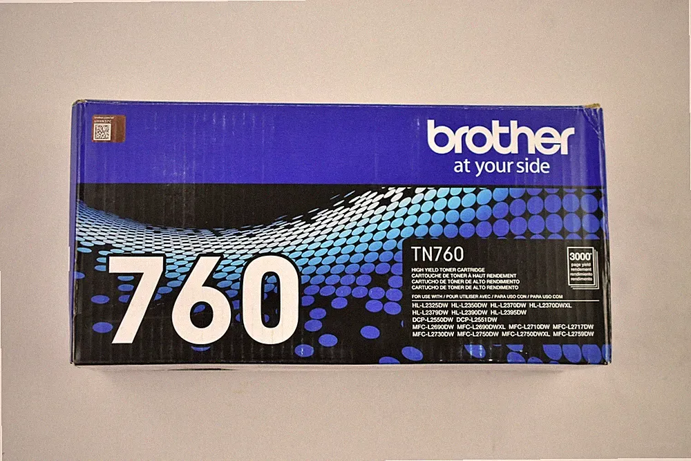 brother genuine ink toner tn-730 or tn-760 printer cartridges