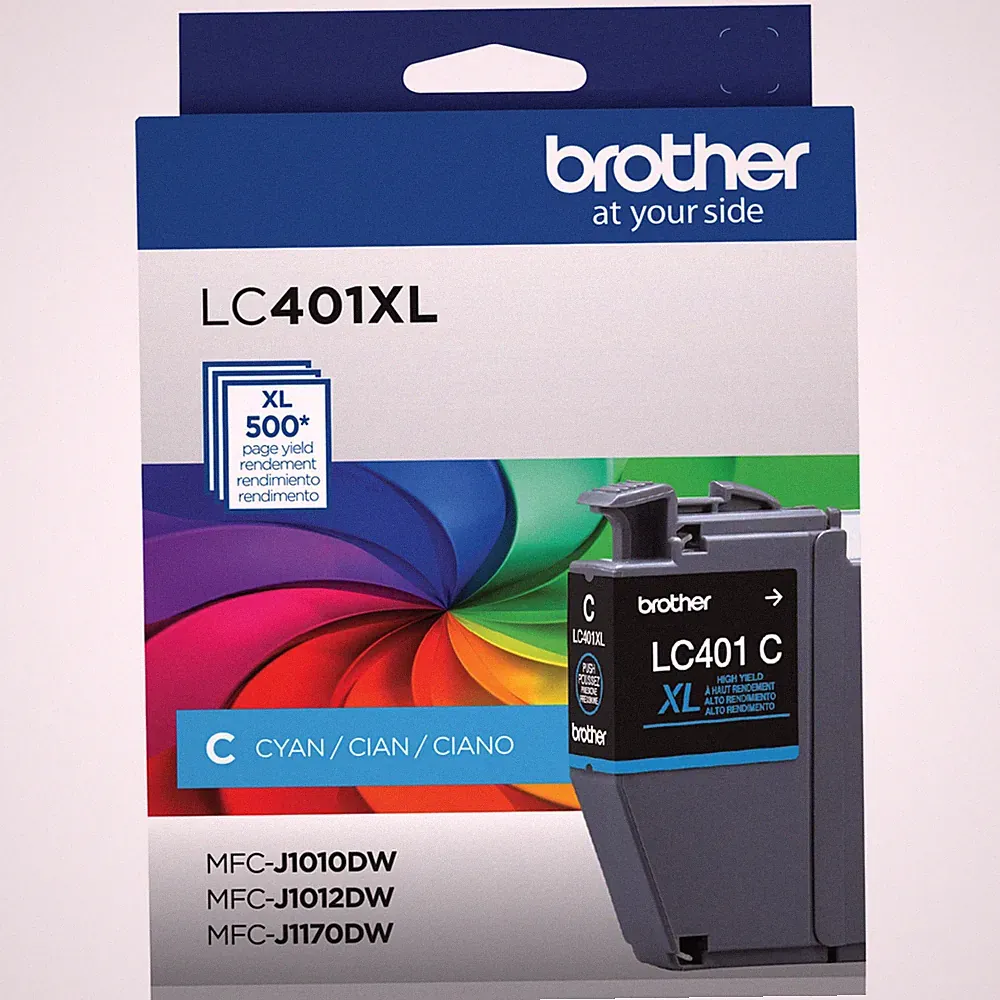 GENUINE Brother LC401XL Cyan Ink for MFC-J1010DW MFC-J1012DW MFC-J1170DW