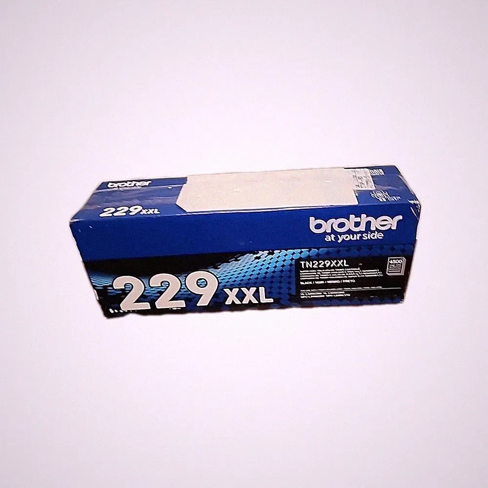 Genuine Brother TN-229XXL Toner Cartridge BLACK NEW—unused, Open Box