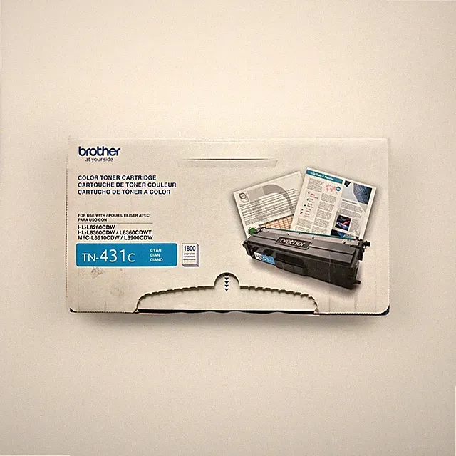 GENUINE - BROTHER TN431C CYAN TONER - TN-431C - New Sealed