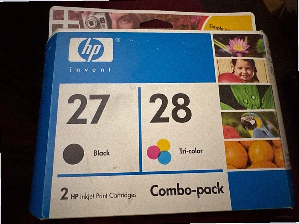 Genuine HP Black Tri-Color Printer Ink 27/28 Combo Pack(G3)