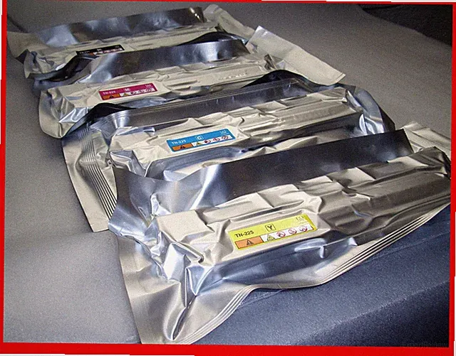 GENUINE OEM BROTHER TN221BK TN225C TN225Y TN225M TONER SET (4-PACK) High Yield