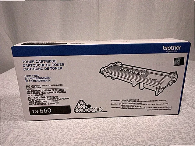 Genuine OEM Sealed TN660 Toner Cartridge DR630 Drum For Brother HL-L2300DW