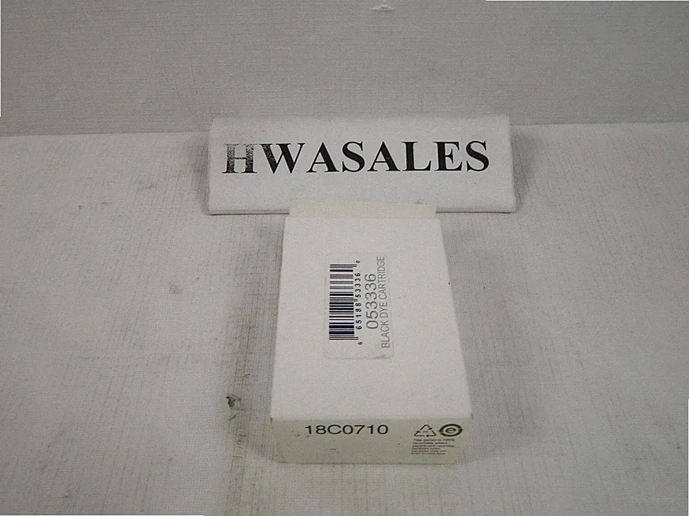 Genuine Primera 053336 53336 Black Dye Ink Cartridge 18C0710 NEW OEM SEALED