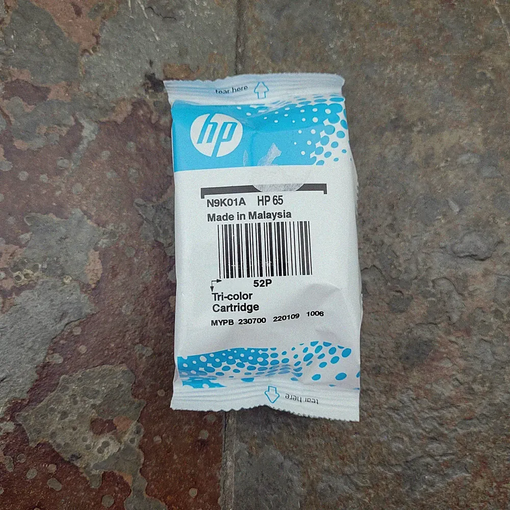 HP 65 Genuine Printer Ink Cartridge Tri-Color