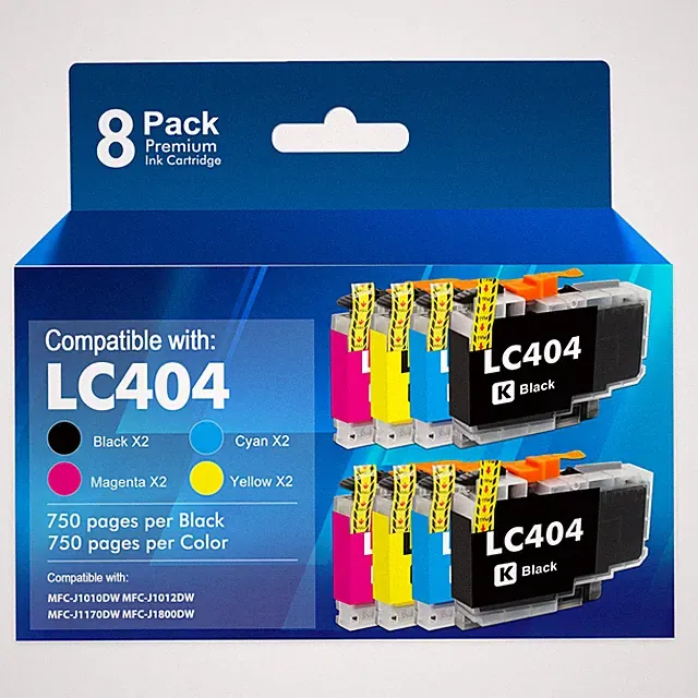 LC-404 LC404 Ink Cartridge for Brother LC404 MFC-J1205W MFC-J1215W MFC-J1205W XL