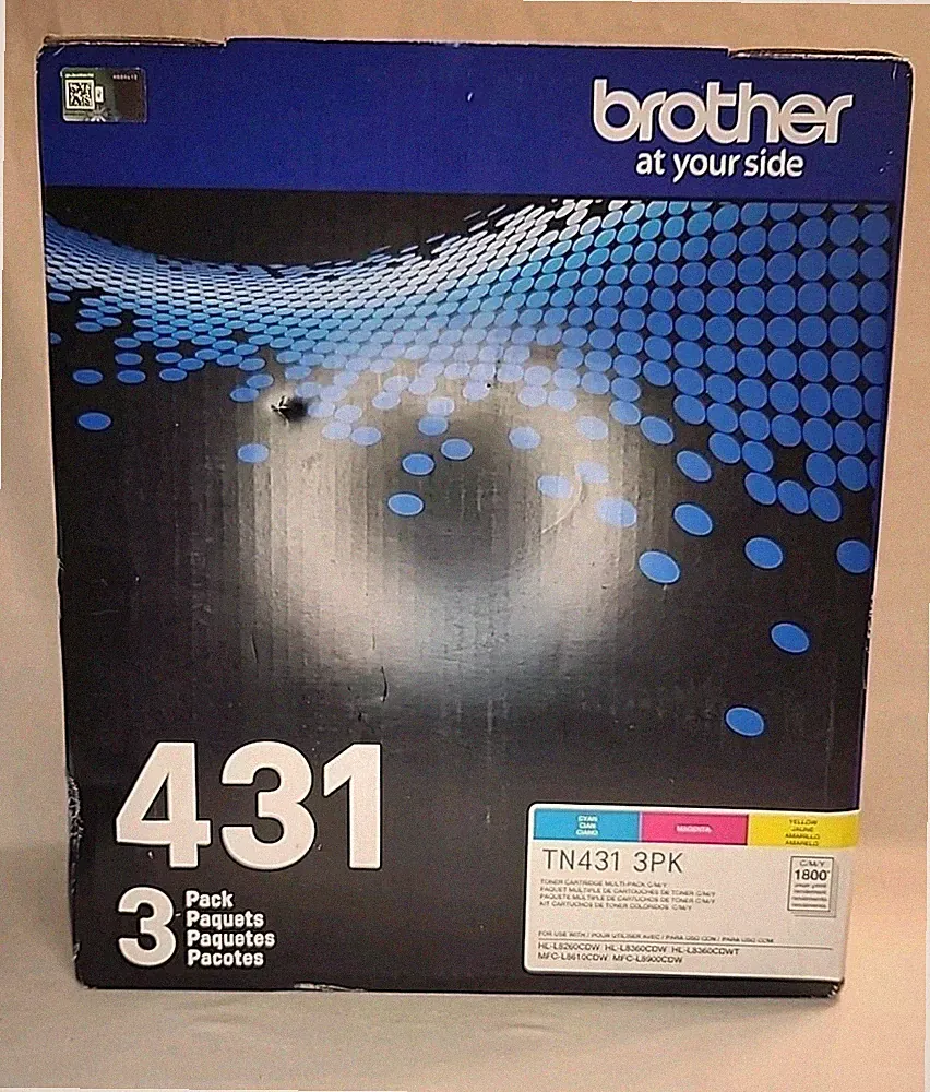 brother genuine ink toner tn-431 or tn-433 printer cartridges