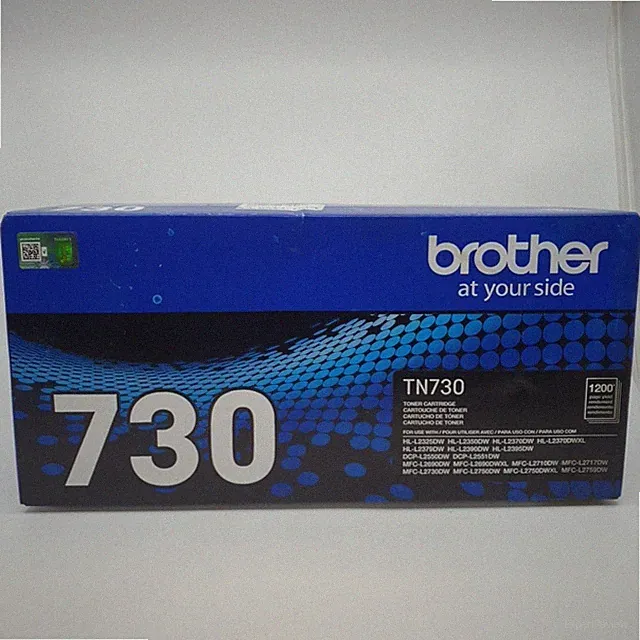 NEW GENUINE - BROTHER TN730 BLACK TONER CARTRIDGE - SEALED BAG TN-730